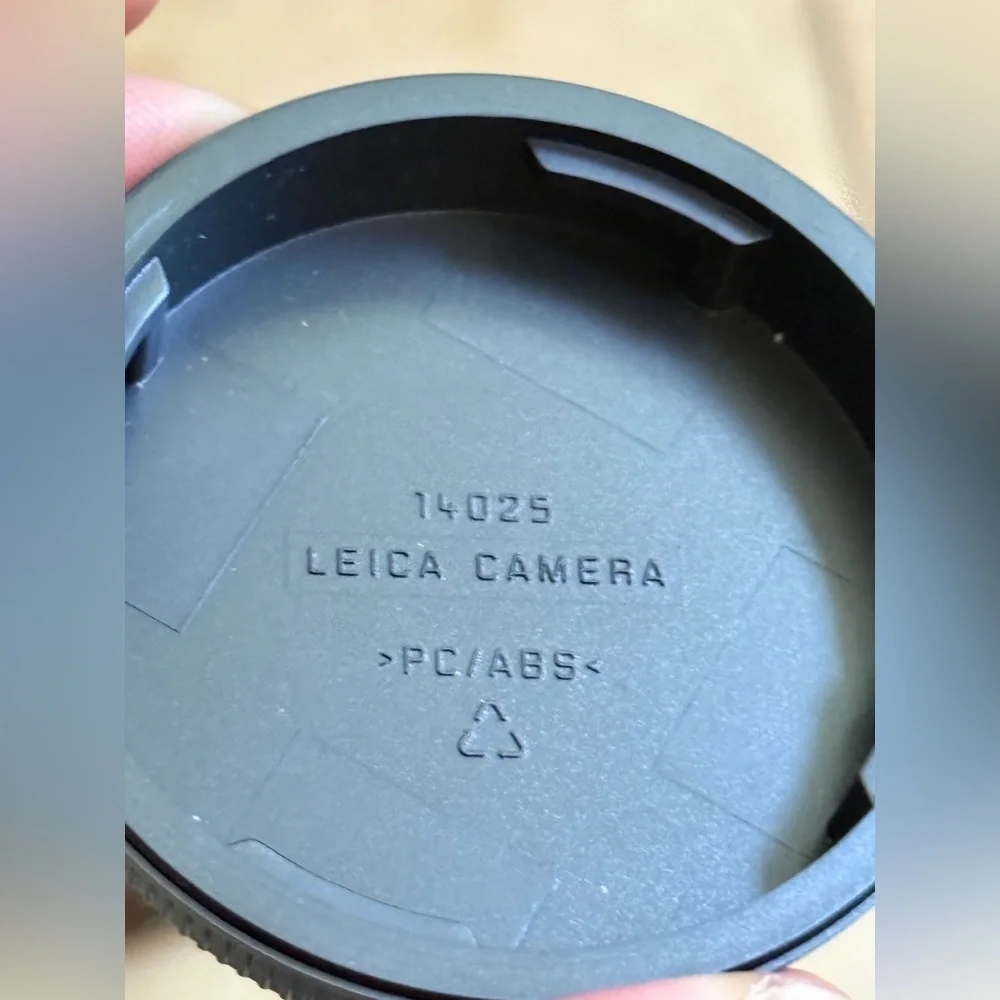 Leica M Rear Back Lens Cap Cover Protector Original. Made in Germany